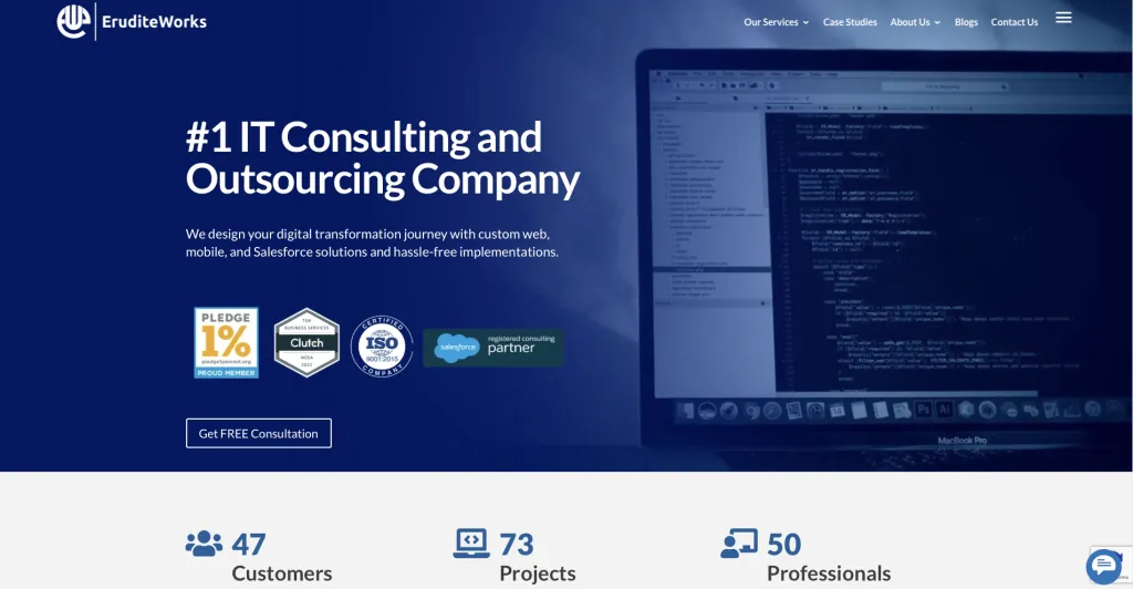 Erudite Works website