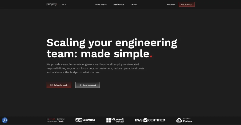Smplfy website