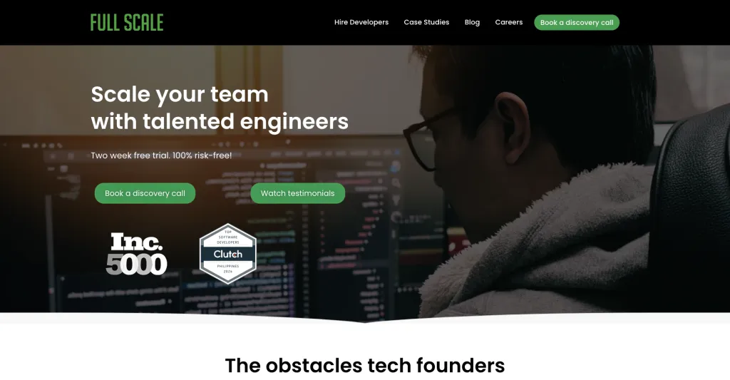 Full Scale website