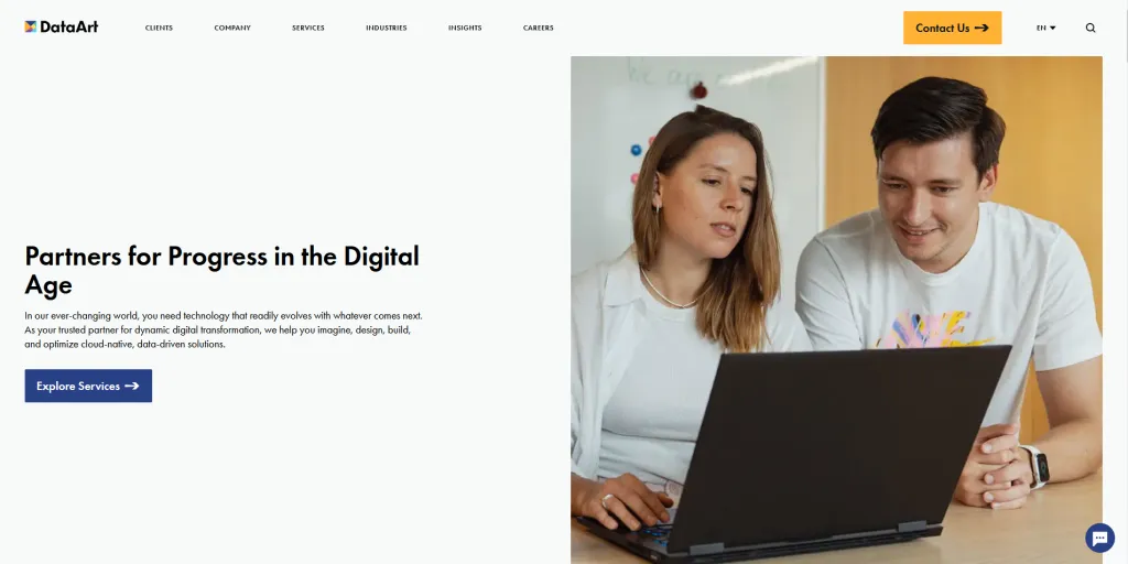 DataArt website