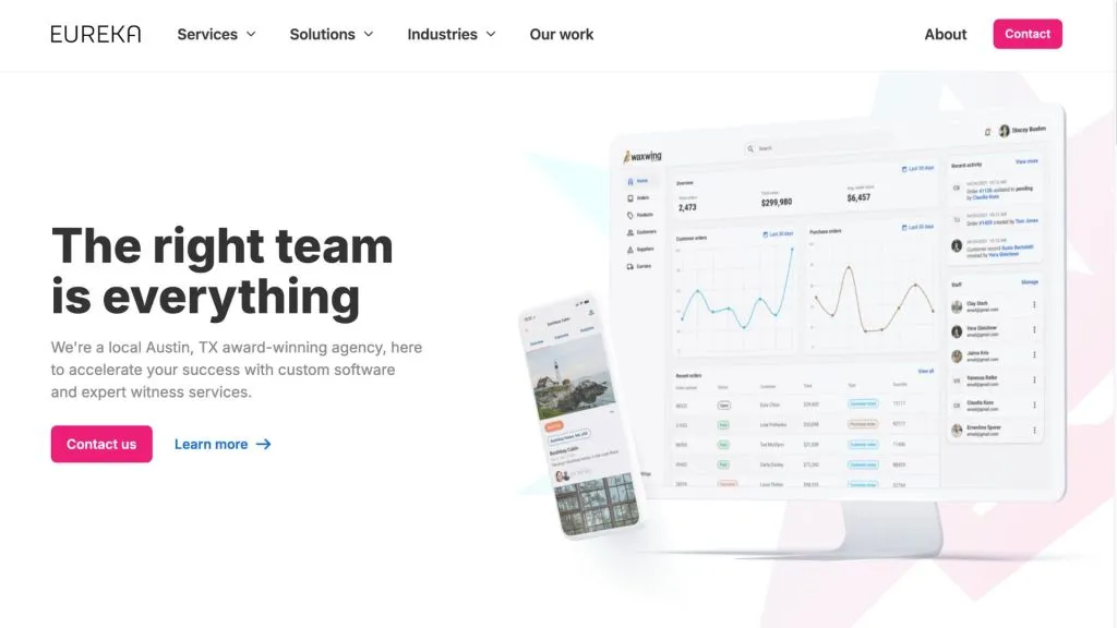 eureka website