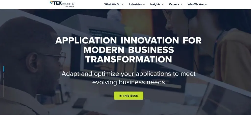 TEKSystems website