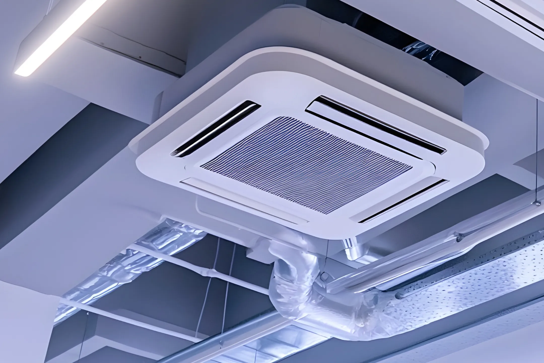 Ceiling air conditioning unit.