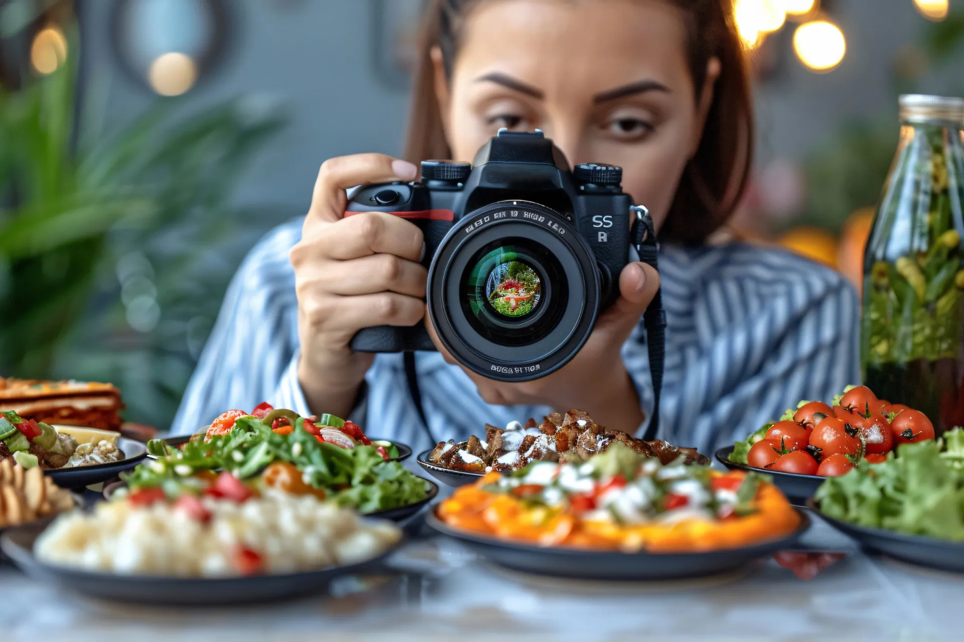 shooting professionnel de plats