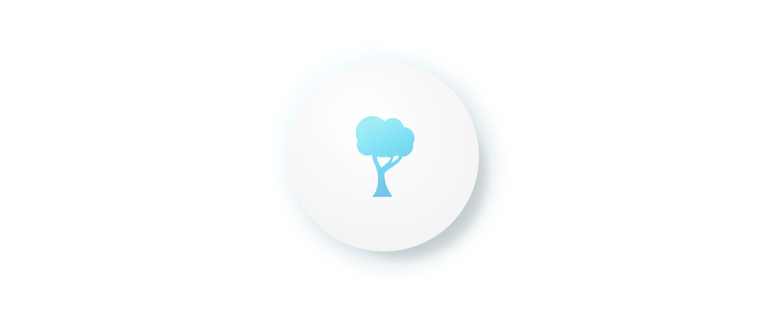 A simple, stylized icon of a green tree inside a white circle. This image serves as a visual symbol for the central theme of environmental sustainability and fighting climate change, which are key benefits of shared mobility.