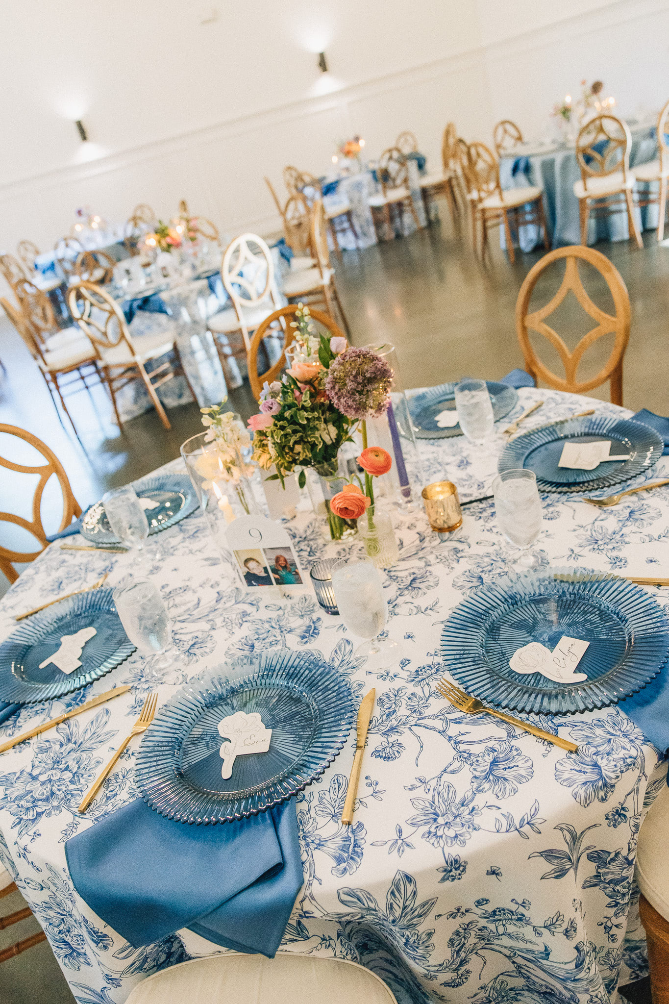 A view of all the tables together