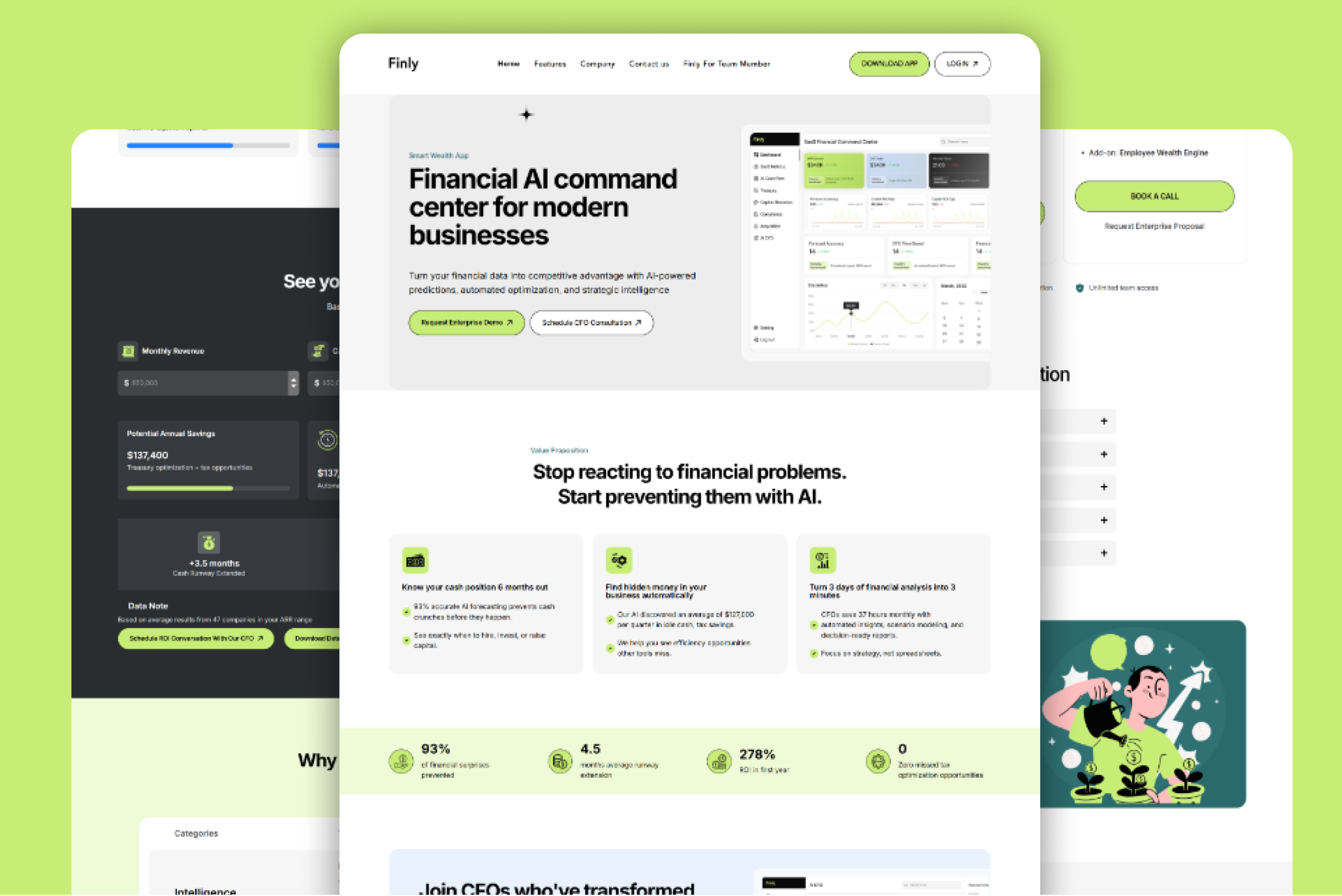 Fintech SaaS Website Design thumbnail