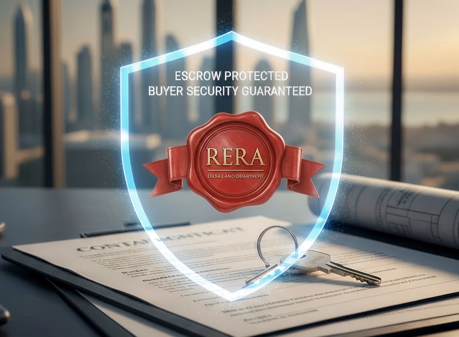 RERA regulated escrow protection for Dubai property investments ensuring buyer security