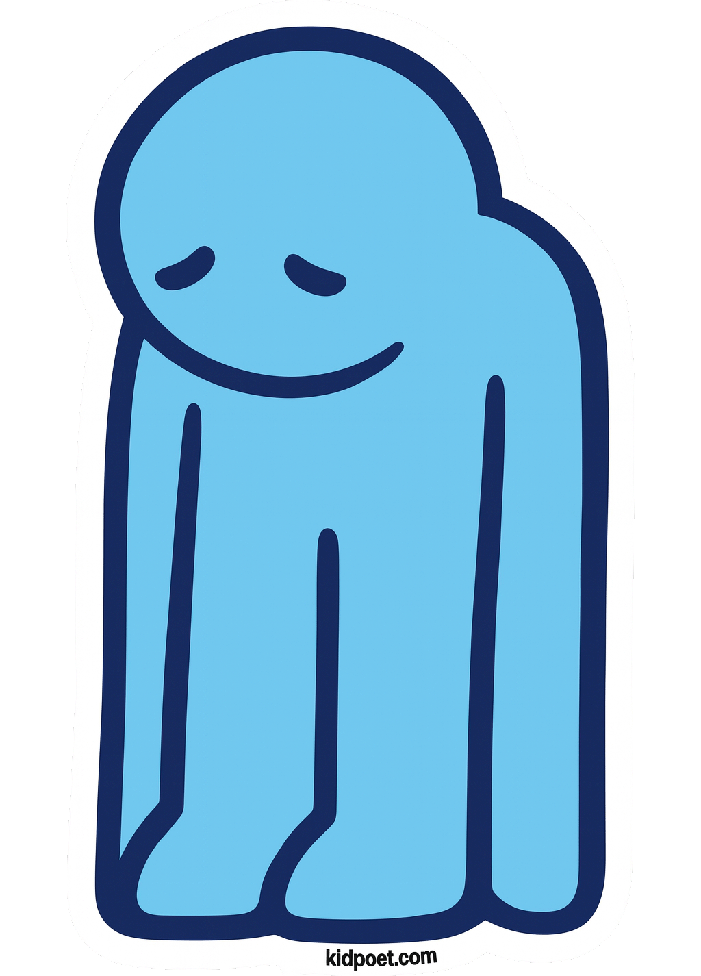 "SADGUY" STICKERS (Pack of 3)