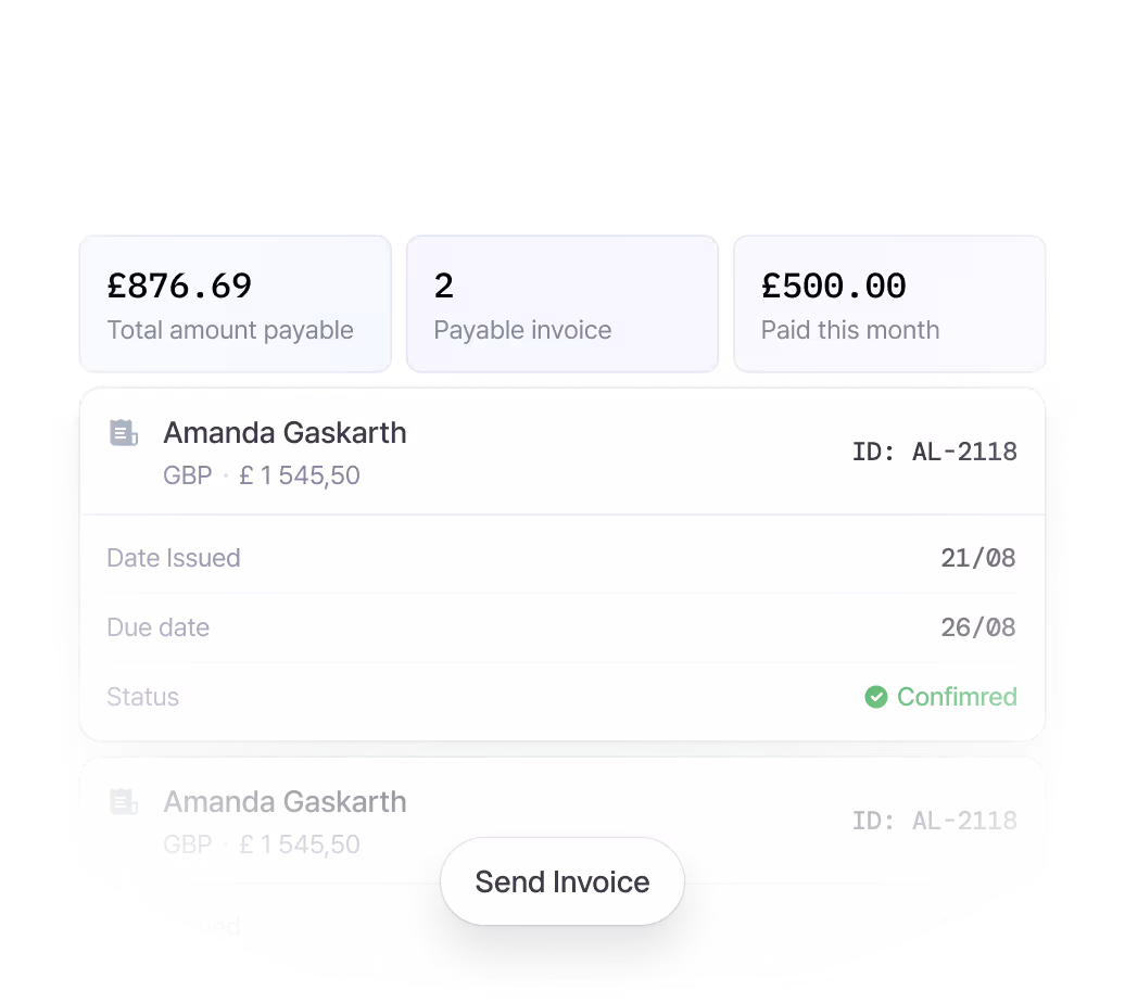 Cash flow & financial visibility