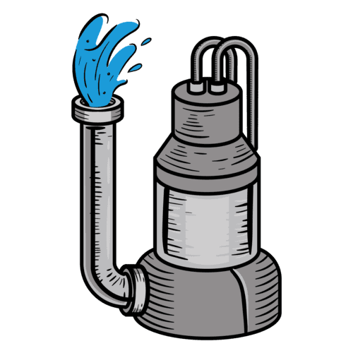icon pumping water 