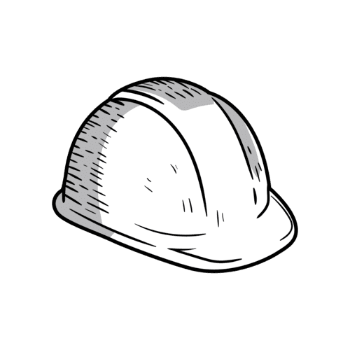 white helmet