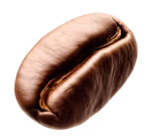 Espresso coffee bean with deep roast texture featured on the Espresso Martini flavor product page for Perico Energy Drink.