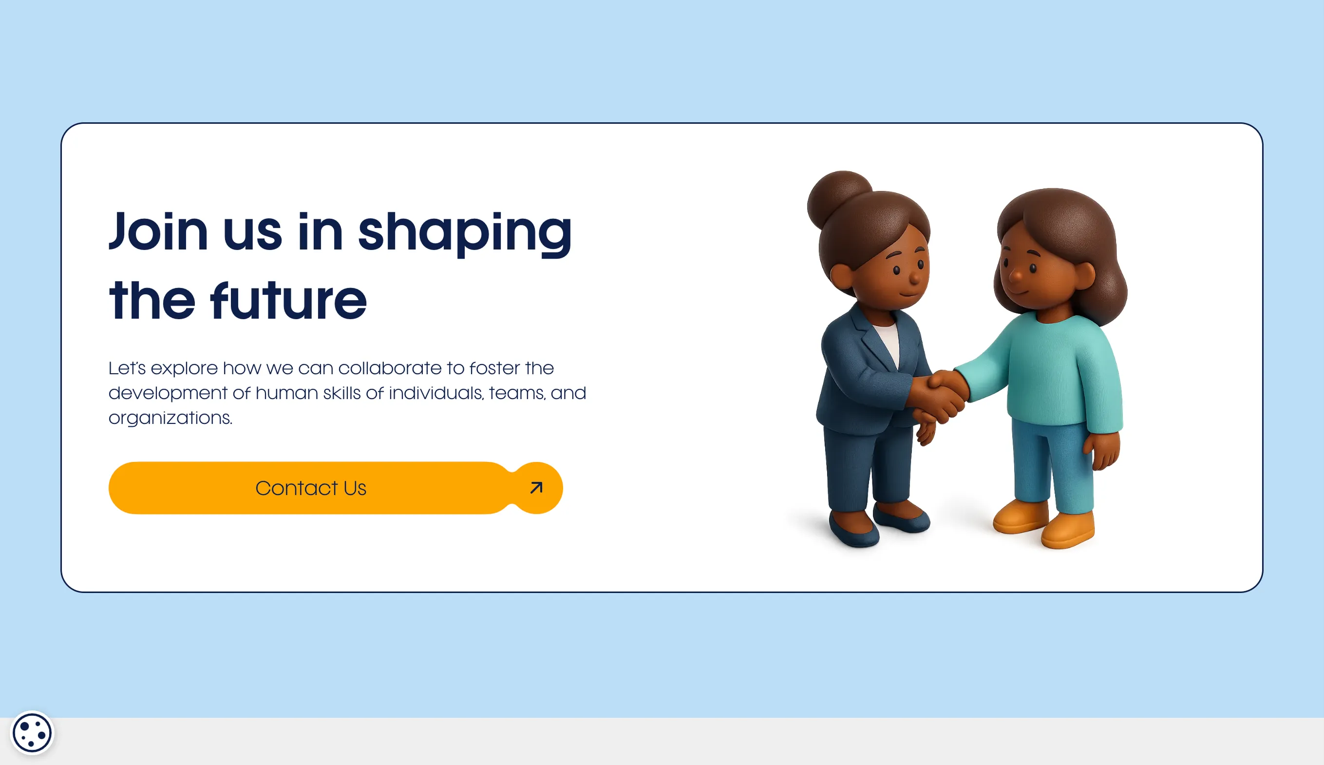 A screenshot of one of the sections of the Wisepath website. 