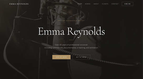 The homepage of Shelf and Screen