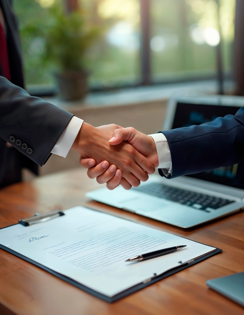 hand-shake