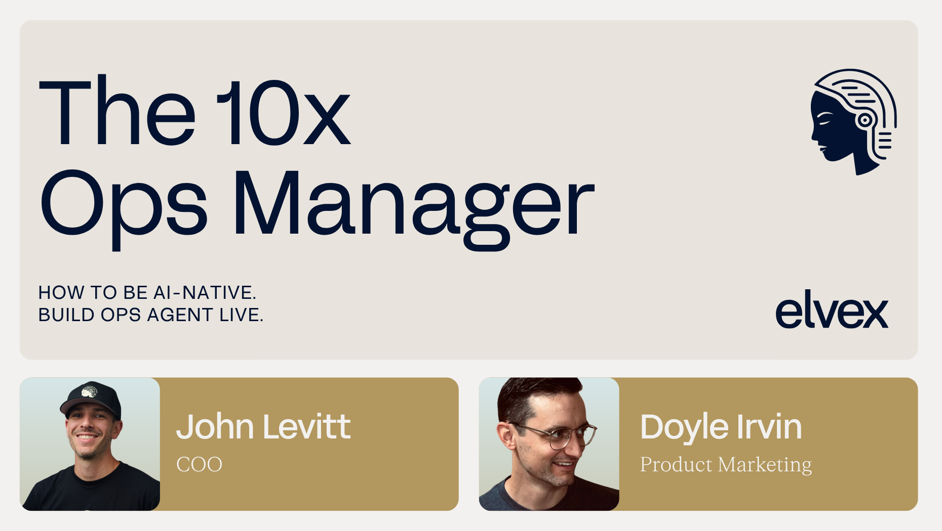 Ops Manager AI Agent Building with elvex