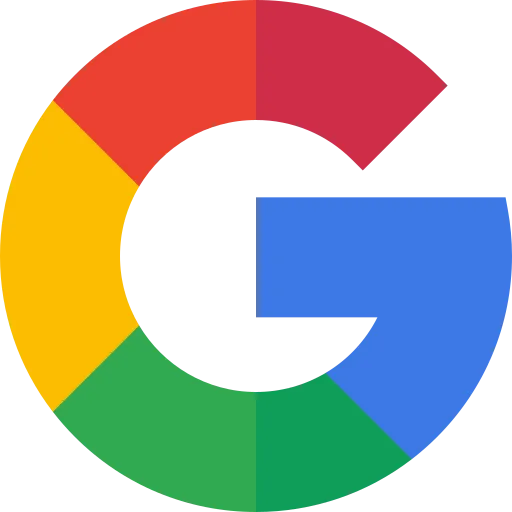 Google logo composed of a multi-colored capital letter G in red, yellow, green, and blue.