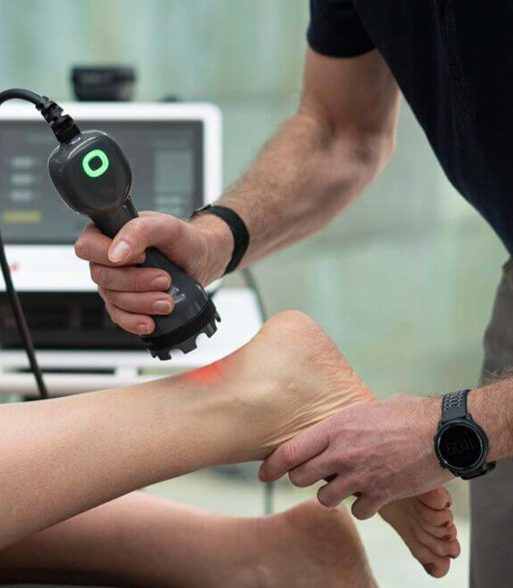 Joint pain management with laser therapy