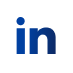 linkedin logo in blue