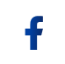 blue facebook icon