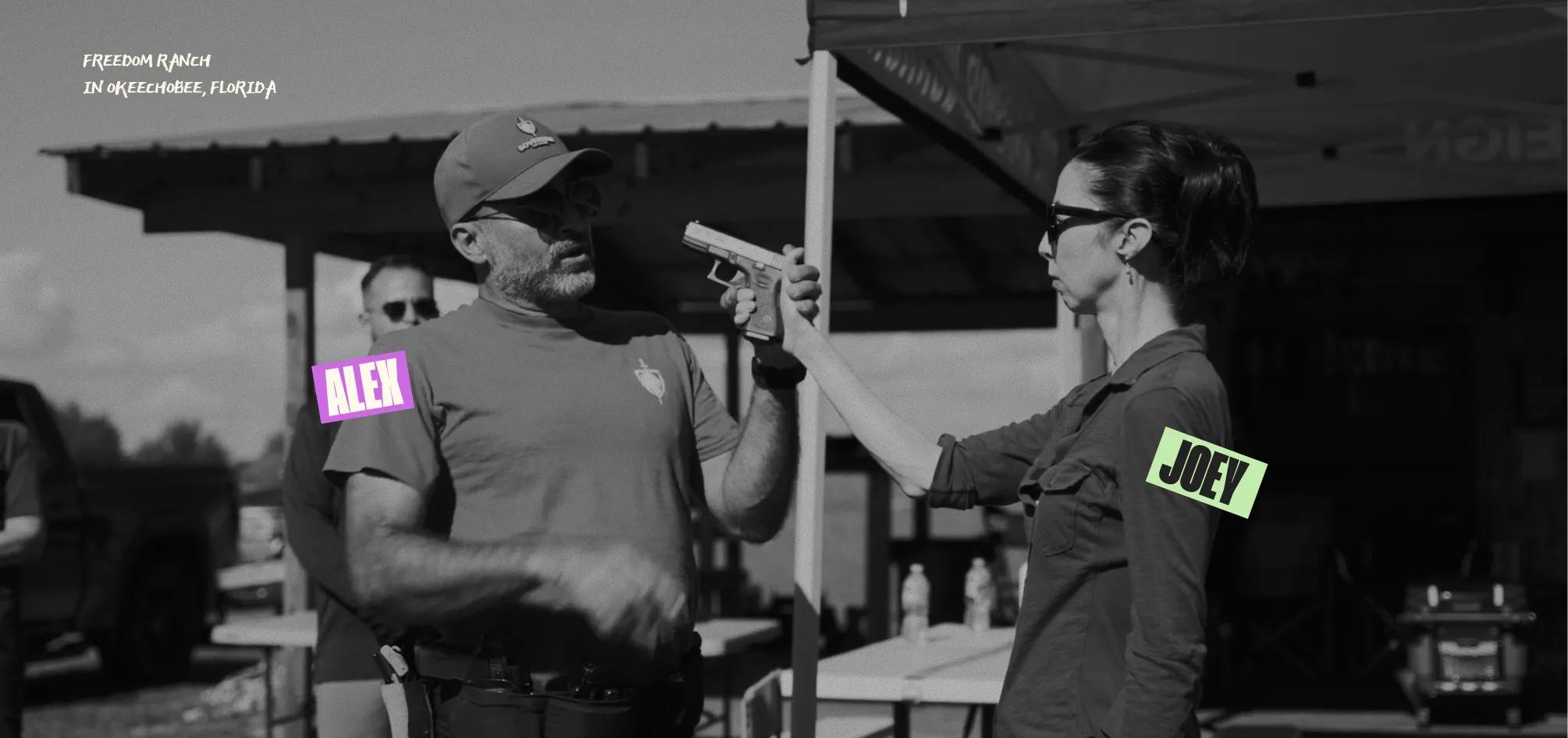 Joey Parsons at the ranch