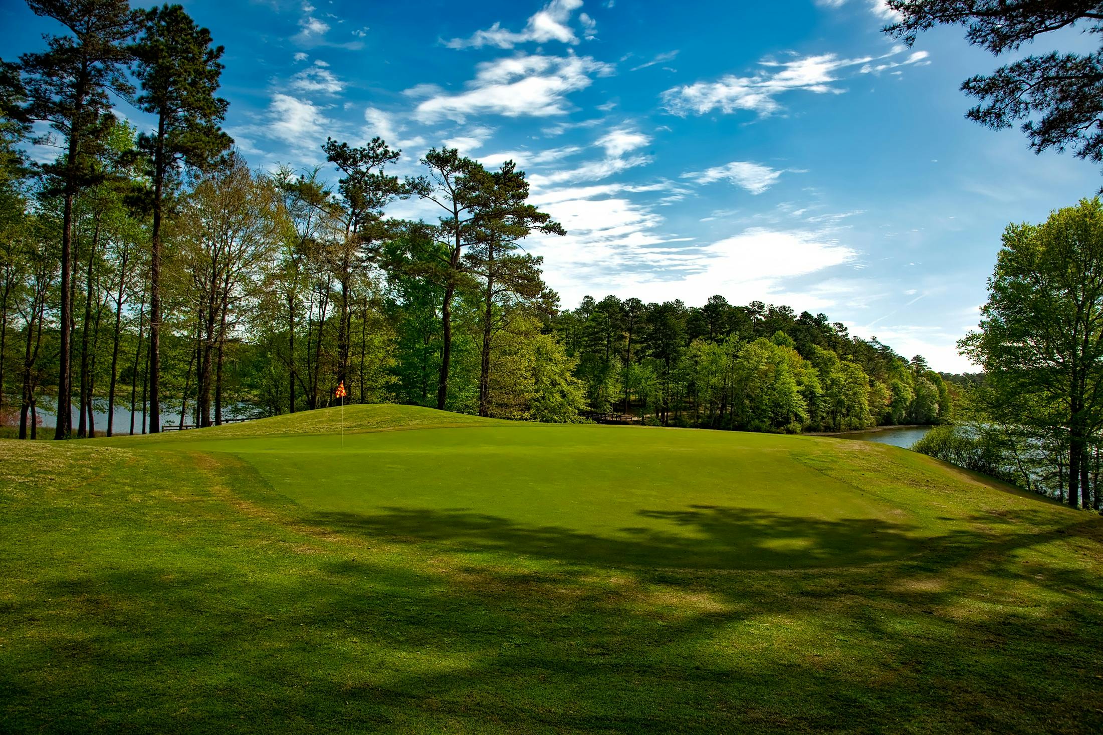 Golf Course Stock Photo