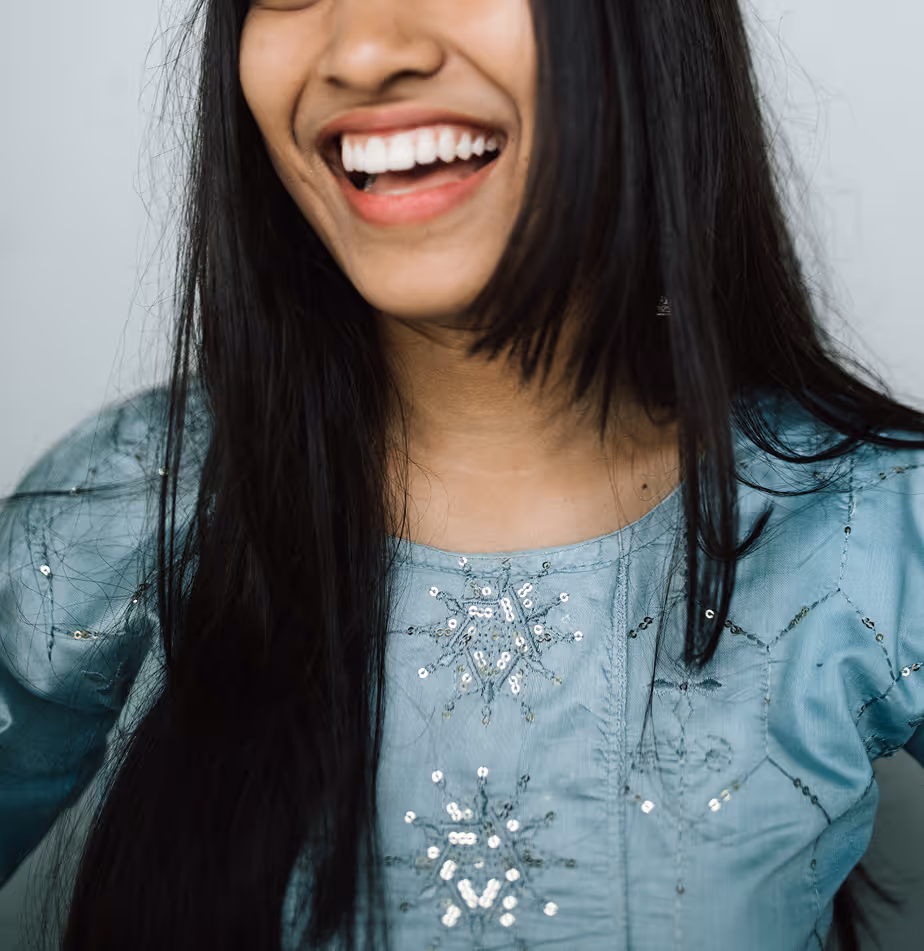 smiling woman