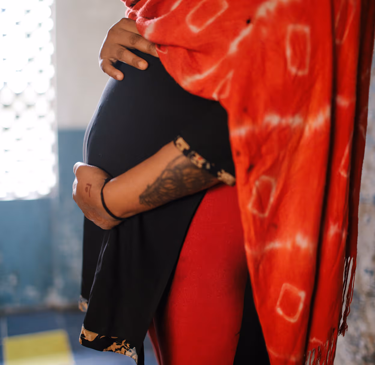 pregnant mother