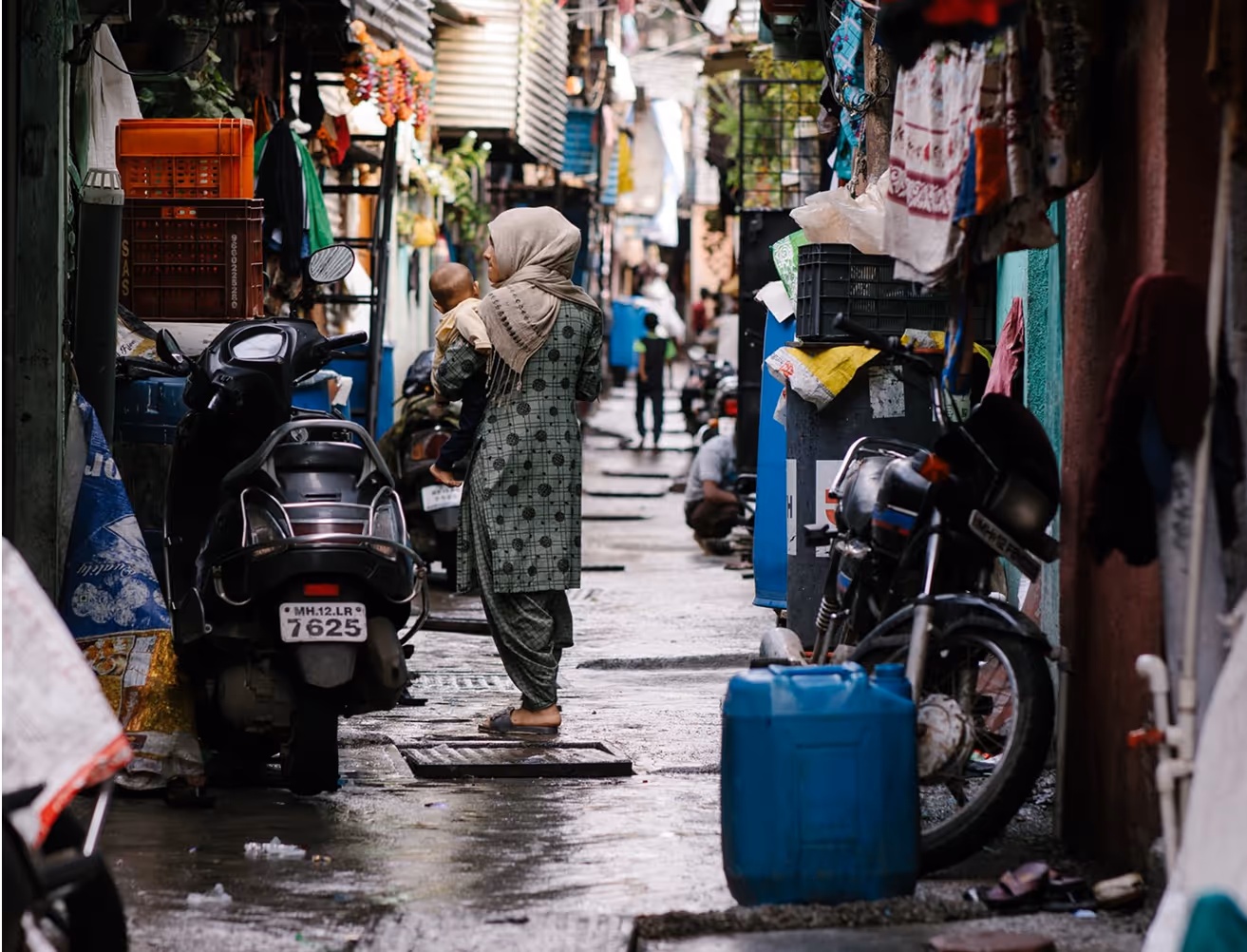 woman on the street