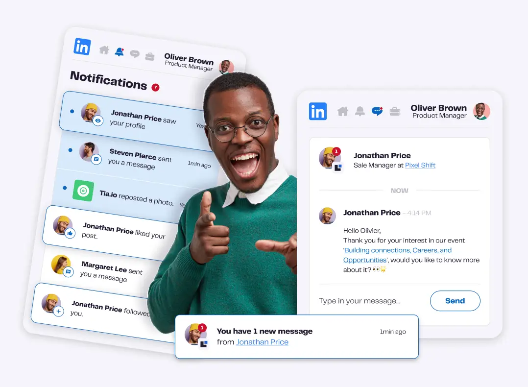 Create Multiple Touchpoints Before Connecting