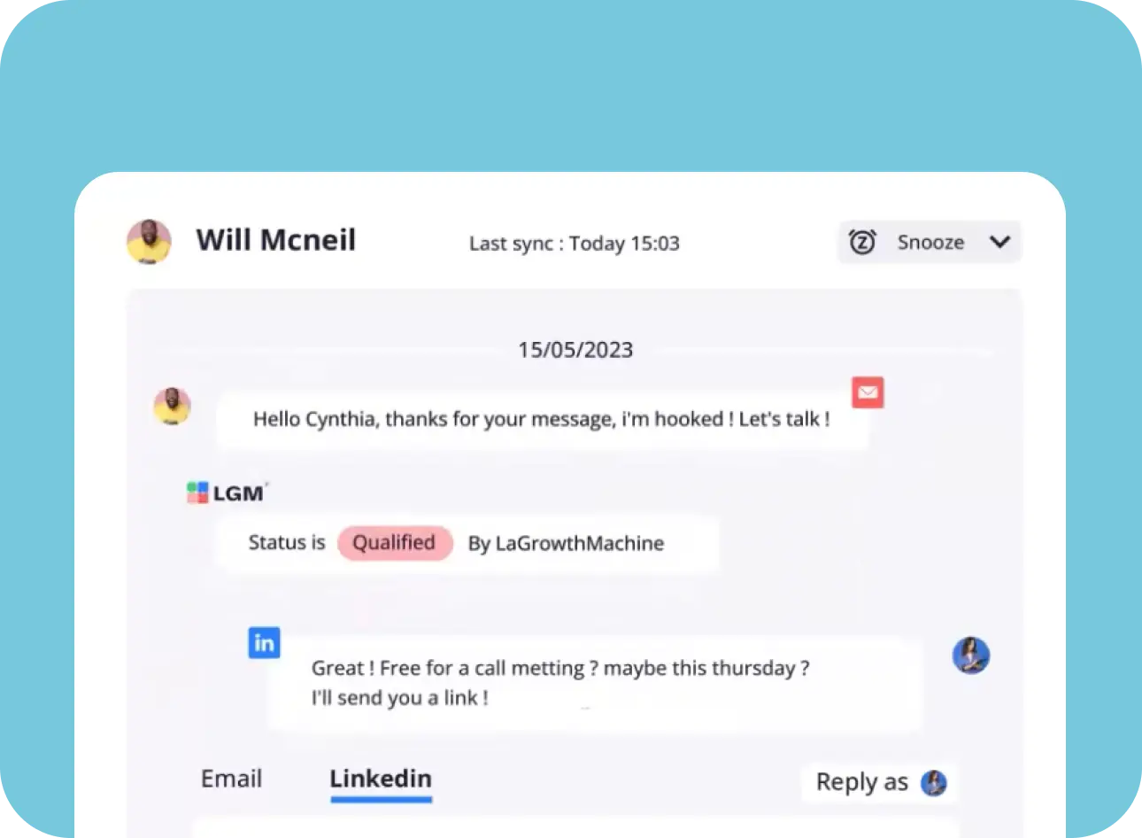 Find all your conversations in one place