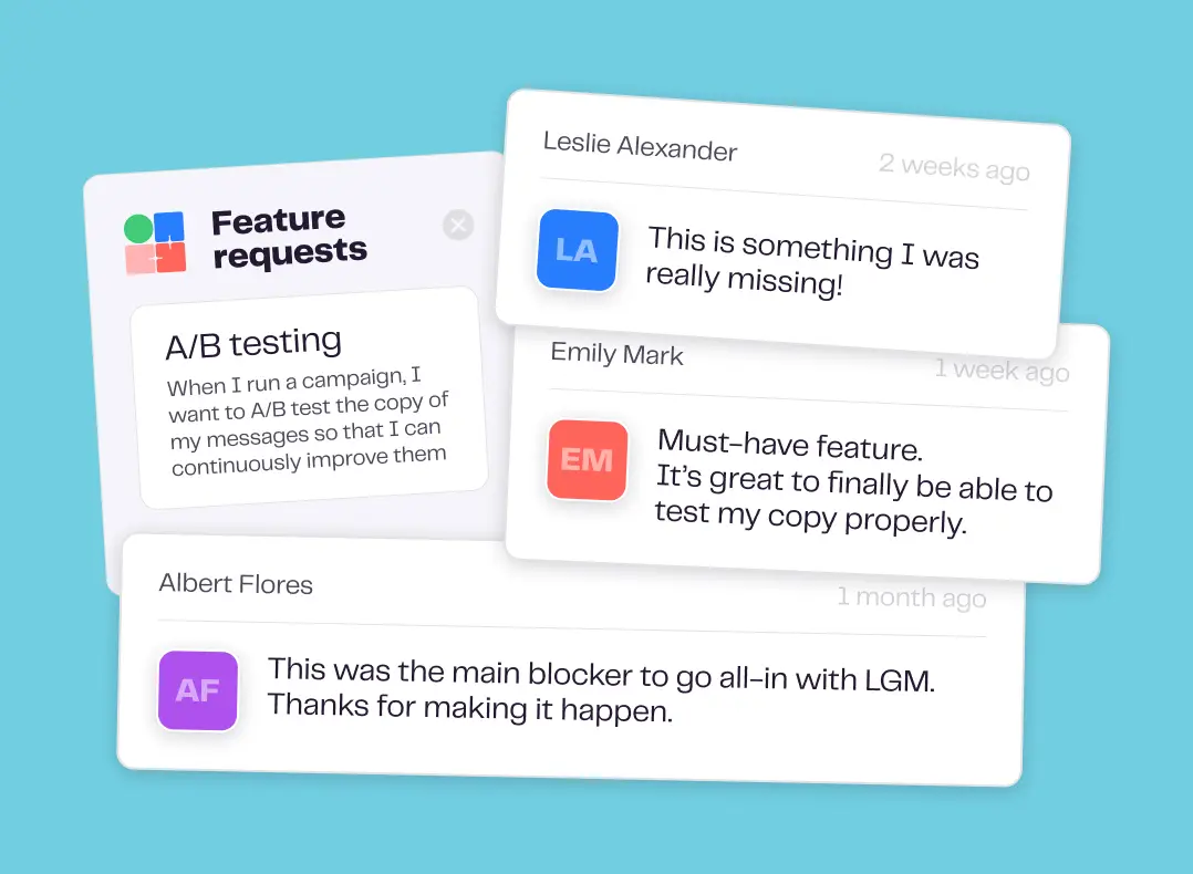 A/B Test natif. Résultats concrets.