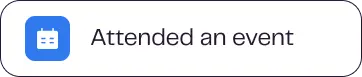Intent Data | Le lead a participé à un événement