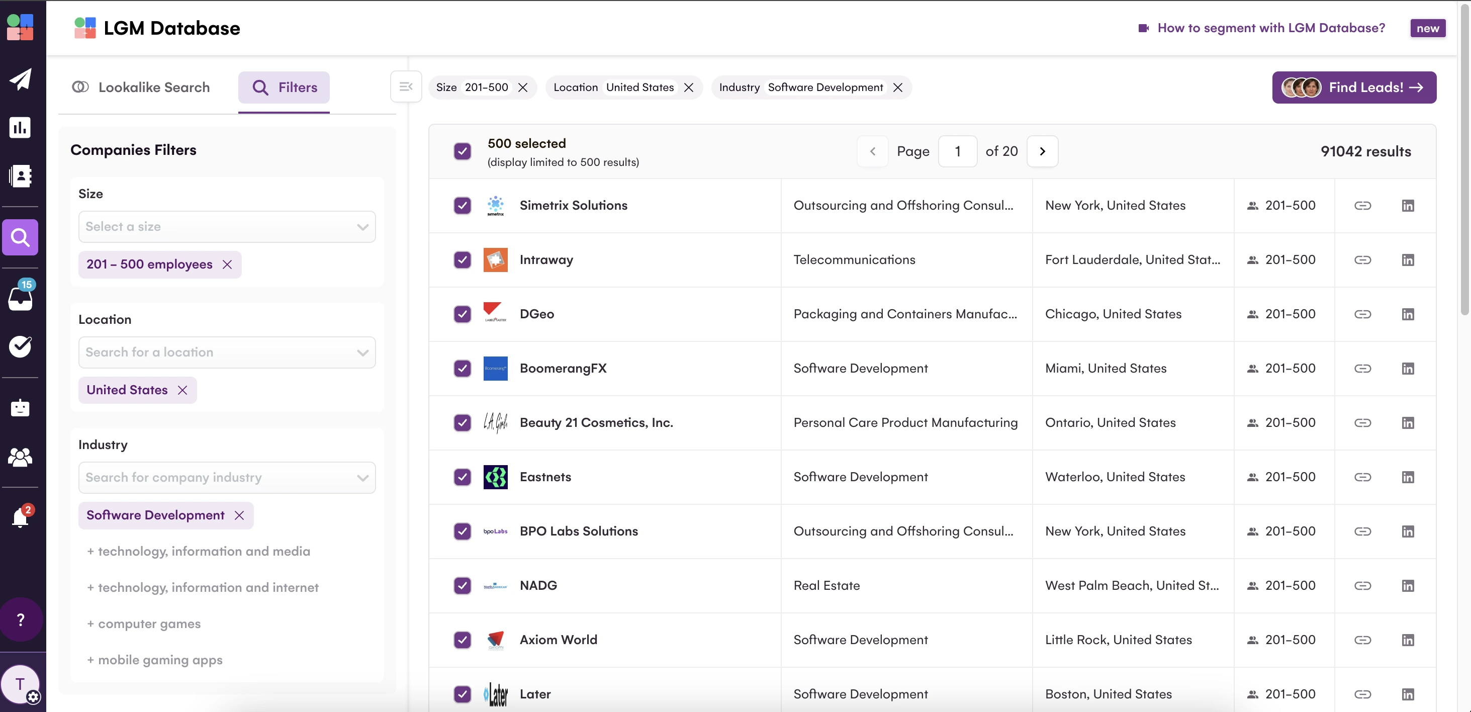 Identify and segment your prospects