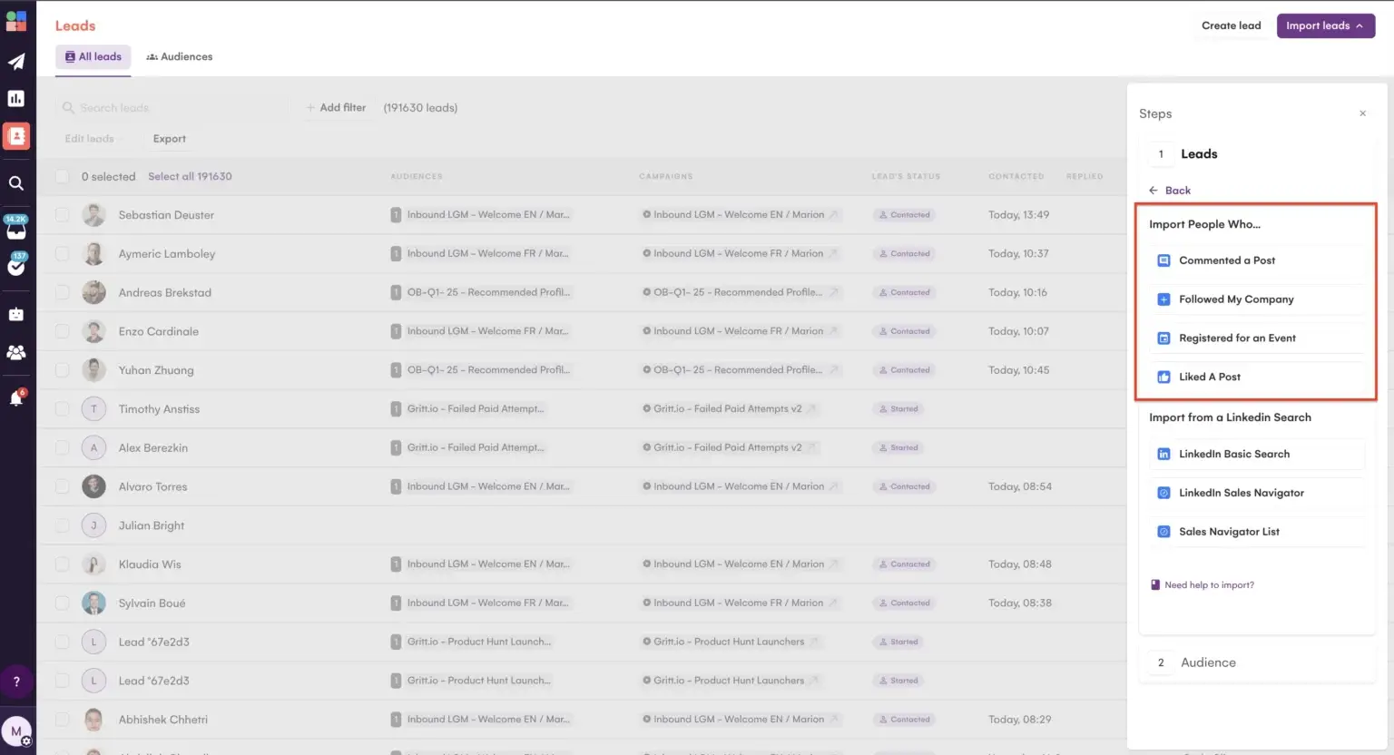 données d'intention 3