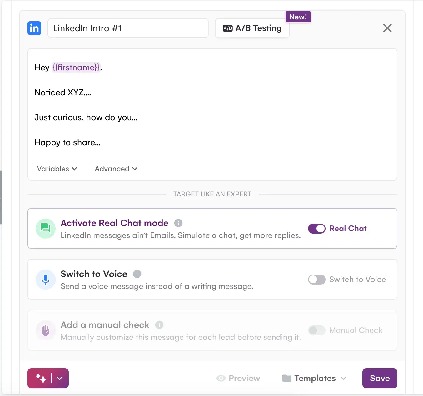 Real Chat Mode : imitez la conversation naturelle