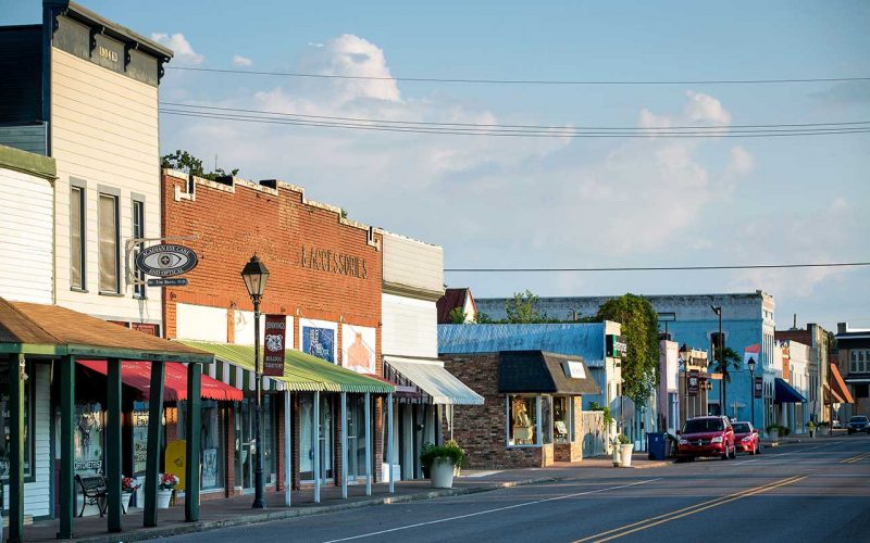 Downtown Jennings, Louisiana