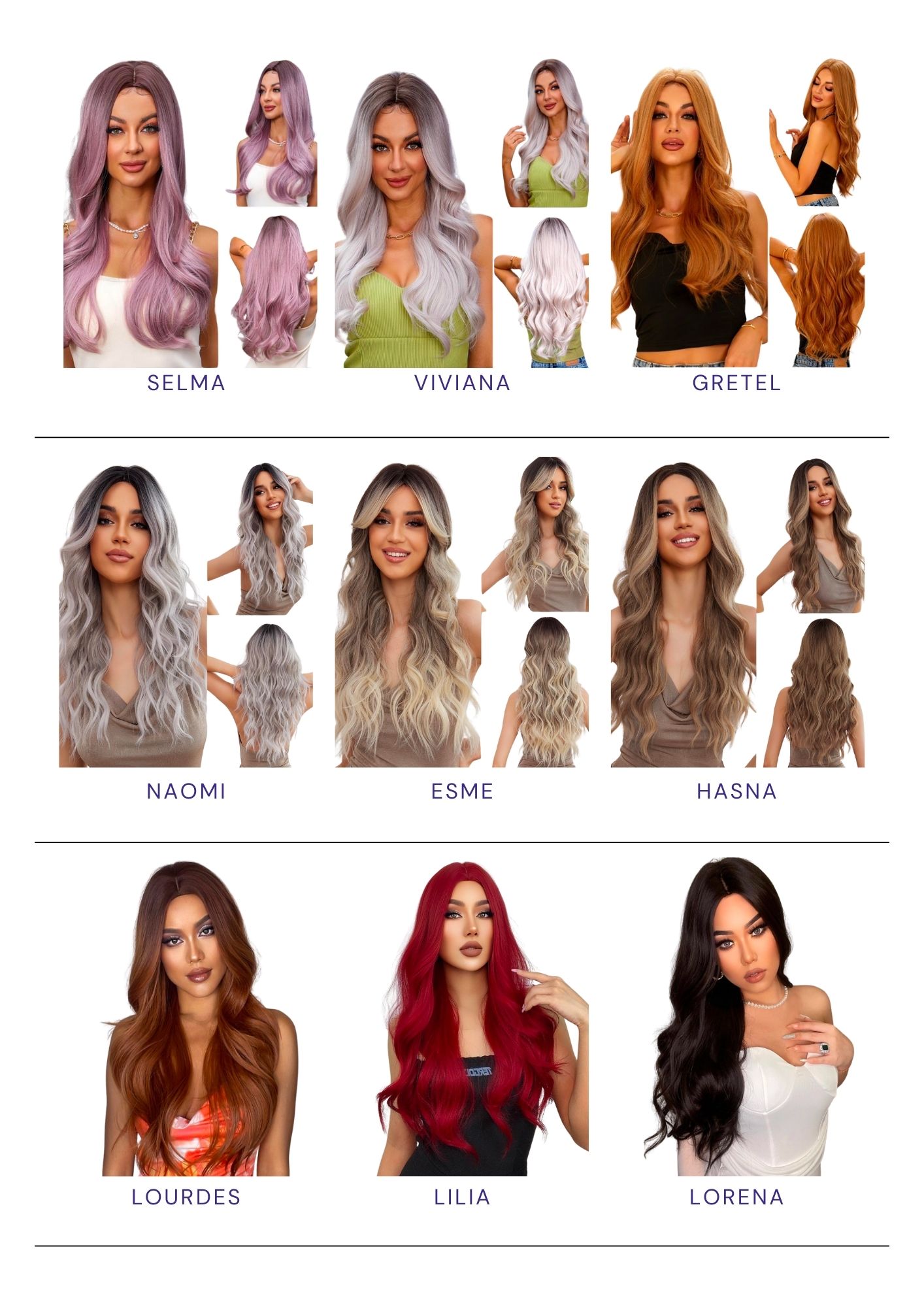 Catálogo de Pelucas Enzo Hair Society