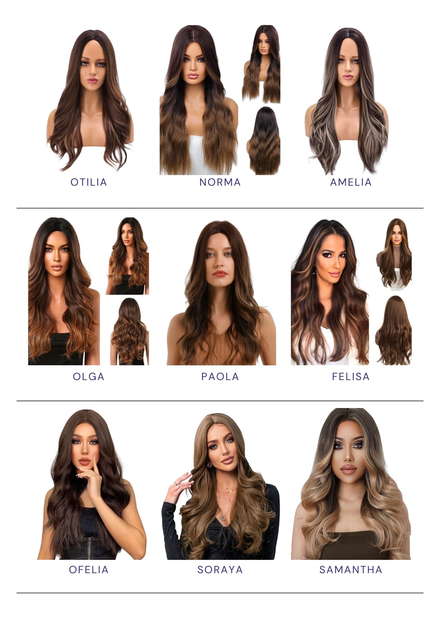Catálogo de Pelucas Enzo Hair Society