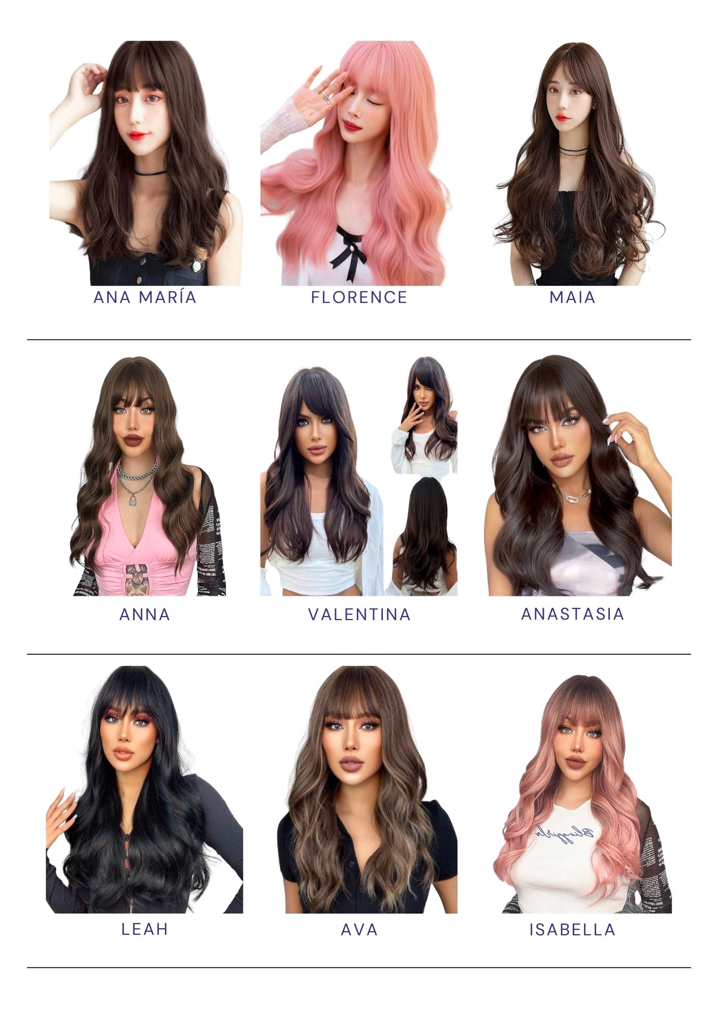 Catálogo de Pelucas Enzo Hair Society