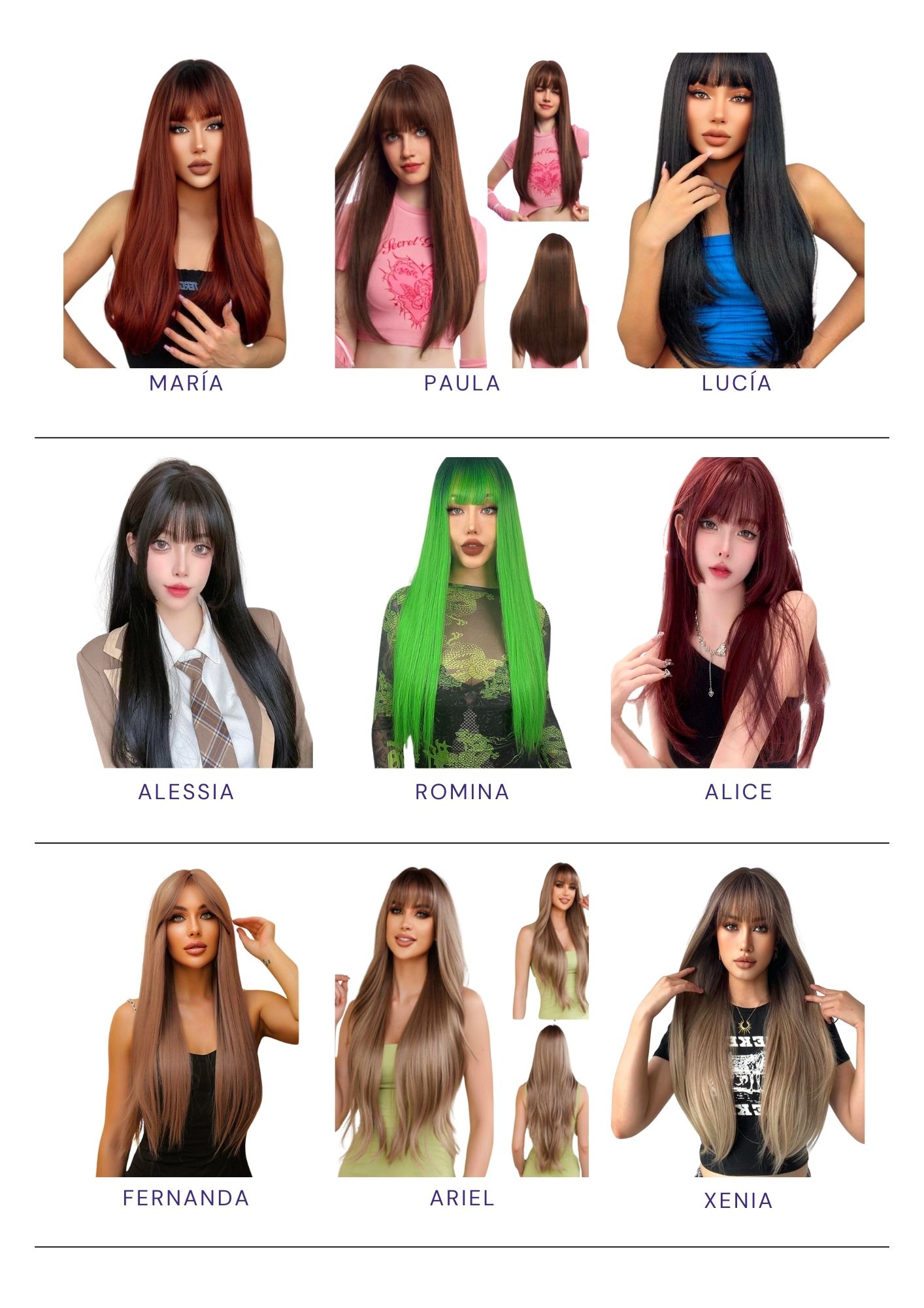 Catálogo de Pelucas Enzo Hair Society
