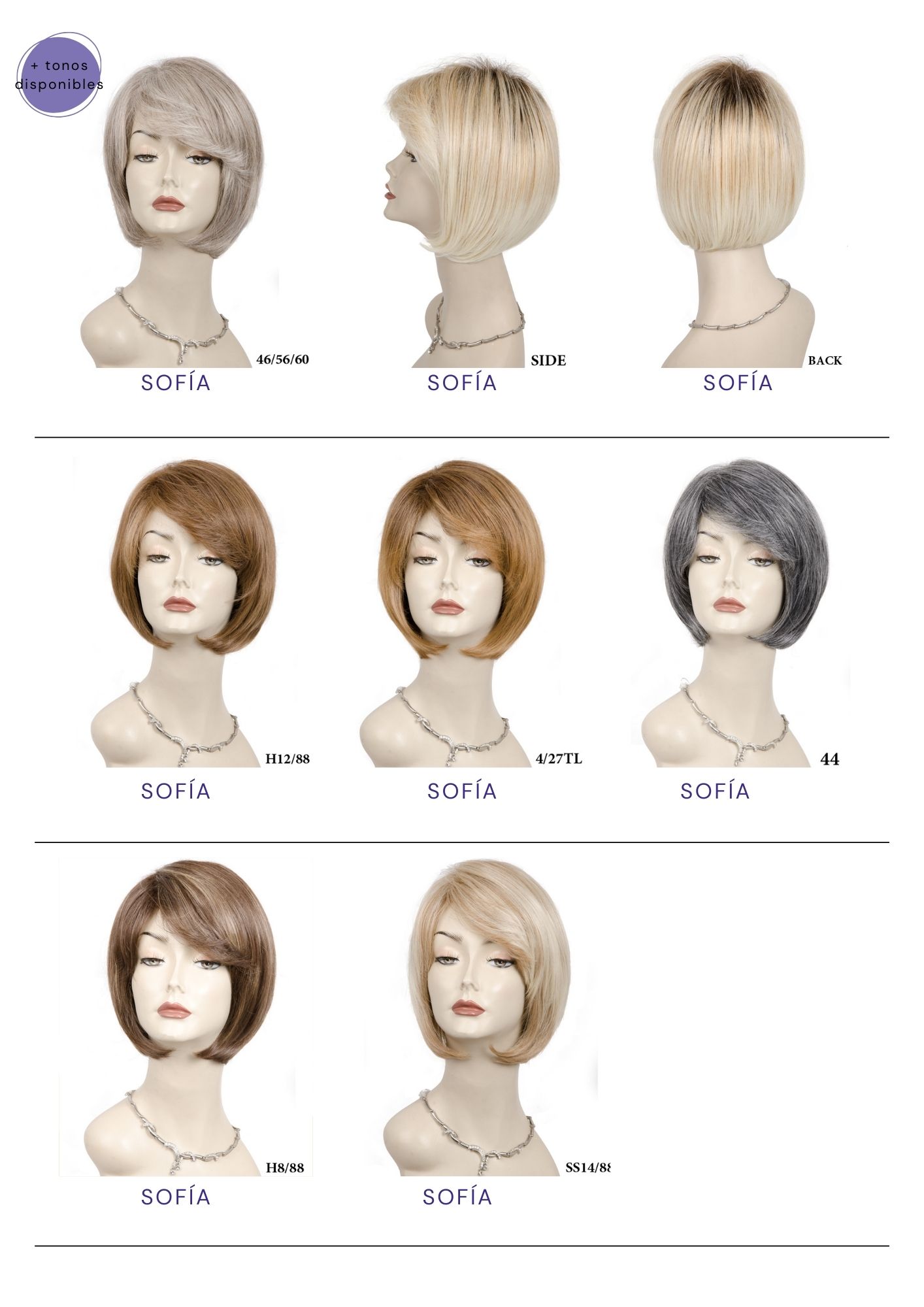 Catálogo de Pelucas Enzo Hair Society