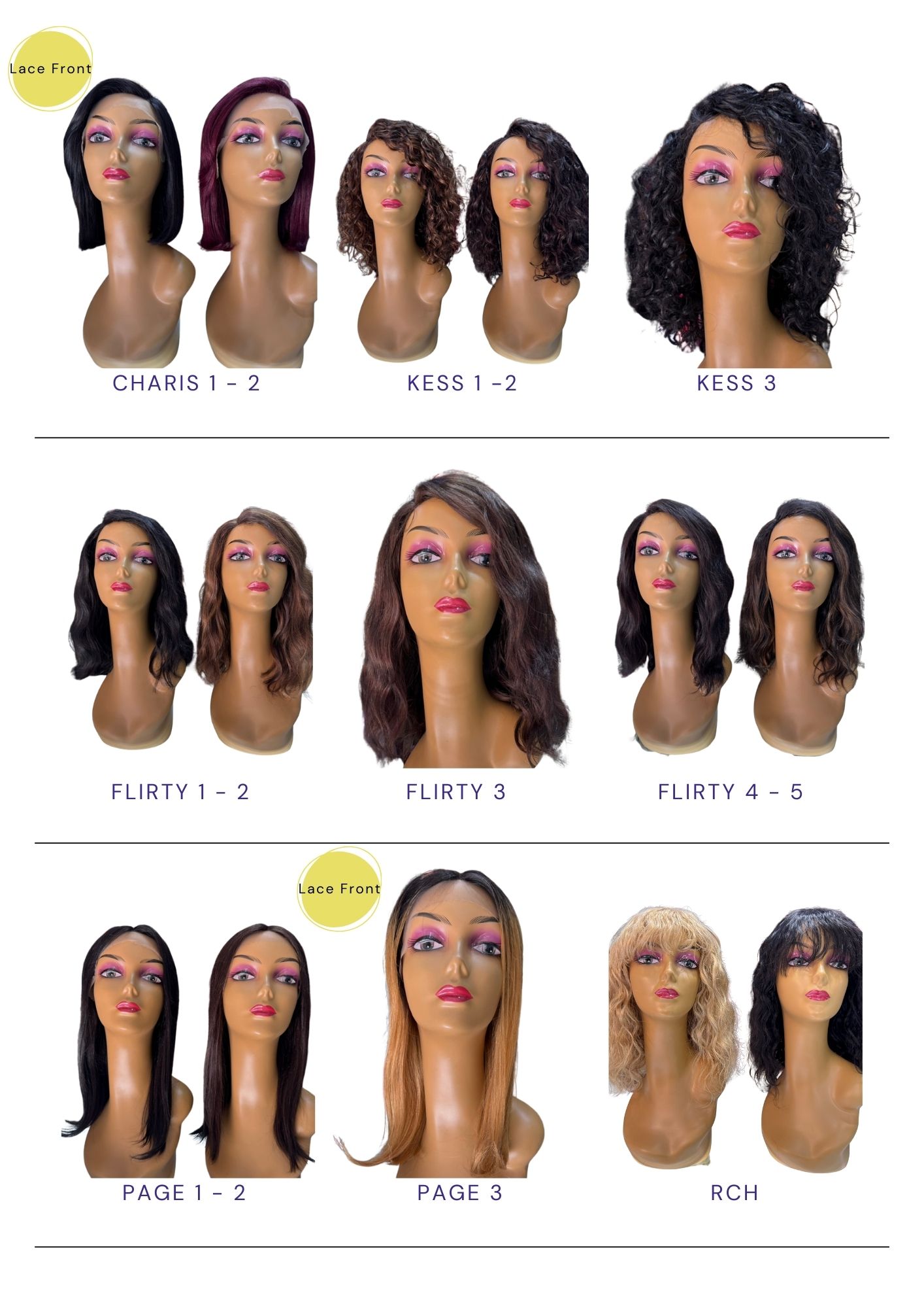 Catálogo de Pelucas Enzo Hair Society