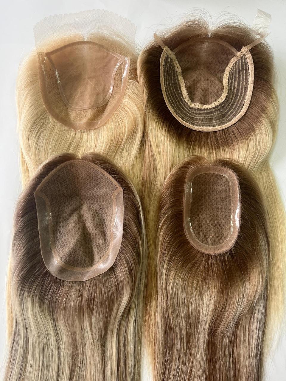 Pelucas de 100% cabello humano