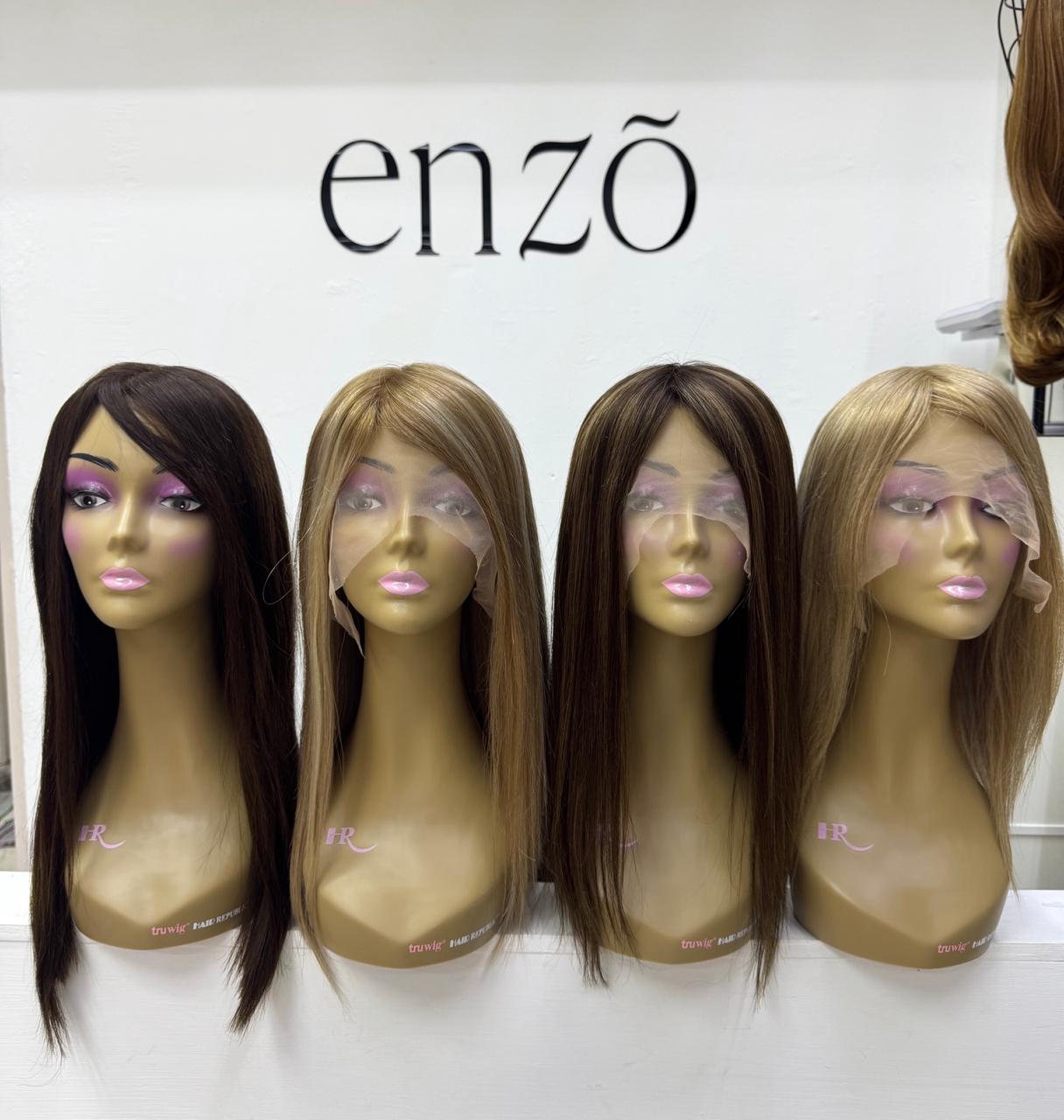 Pelucas de 100% cabello humano