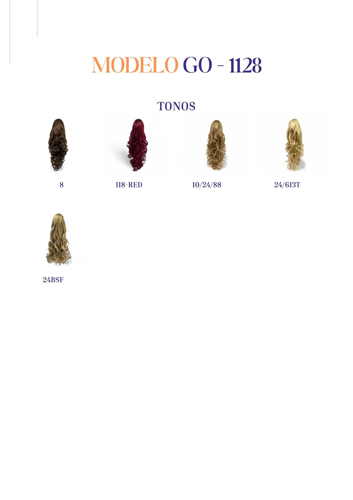 Catálogo de Pelucas Enzo Hair Society