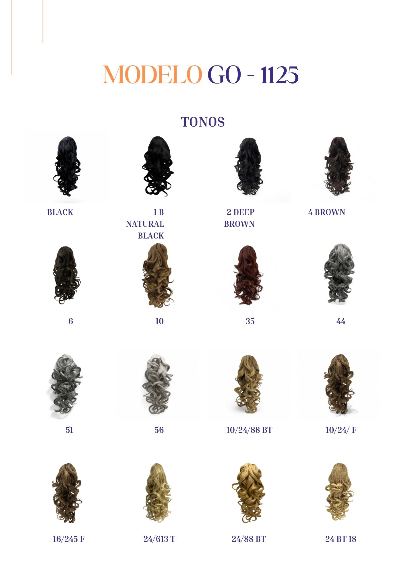 Catálogo de Pelucas Enzo Hair Society