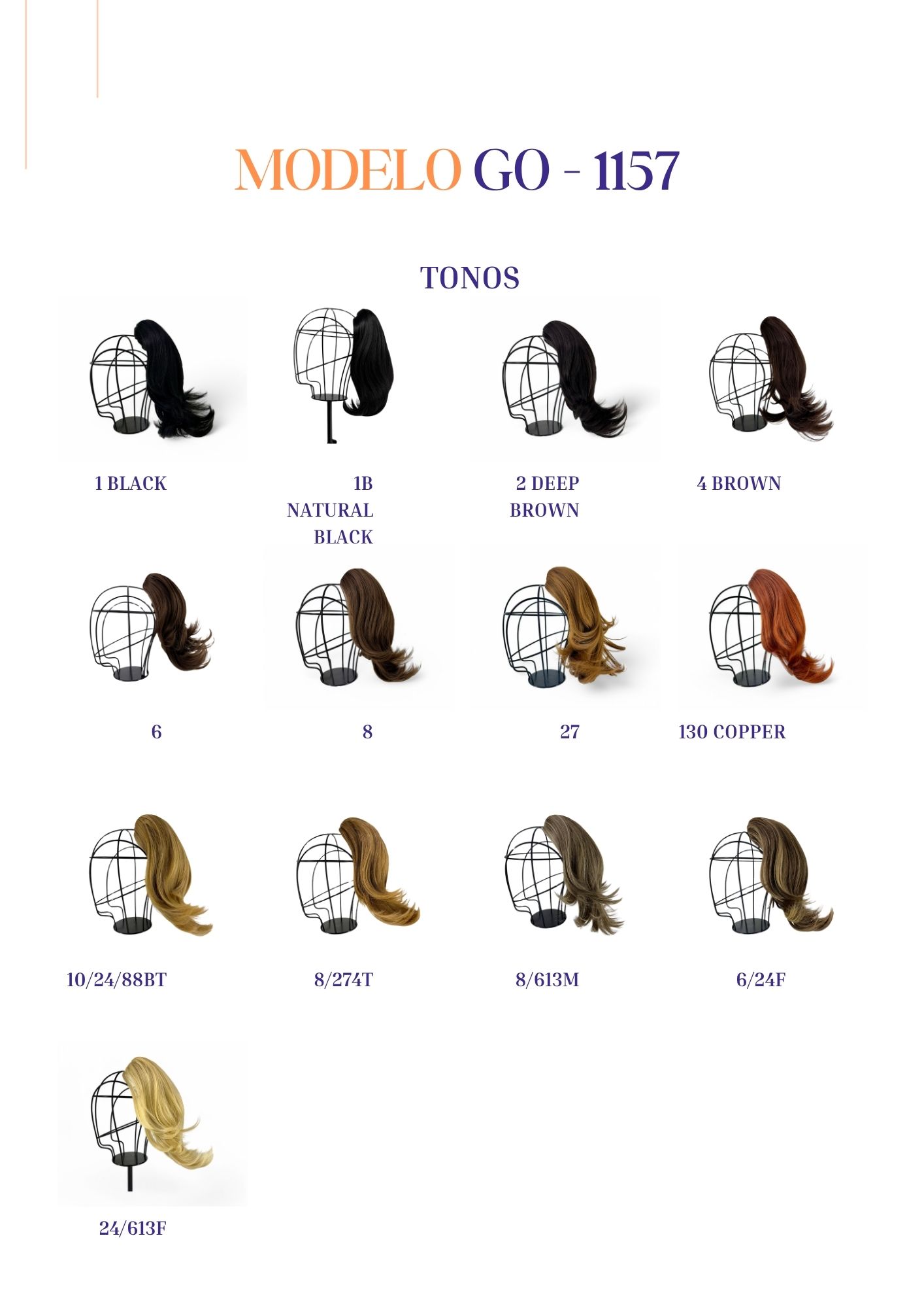 Catálogo de Pelucas Enzo Hair Society