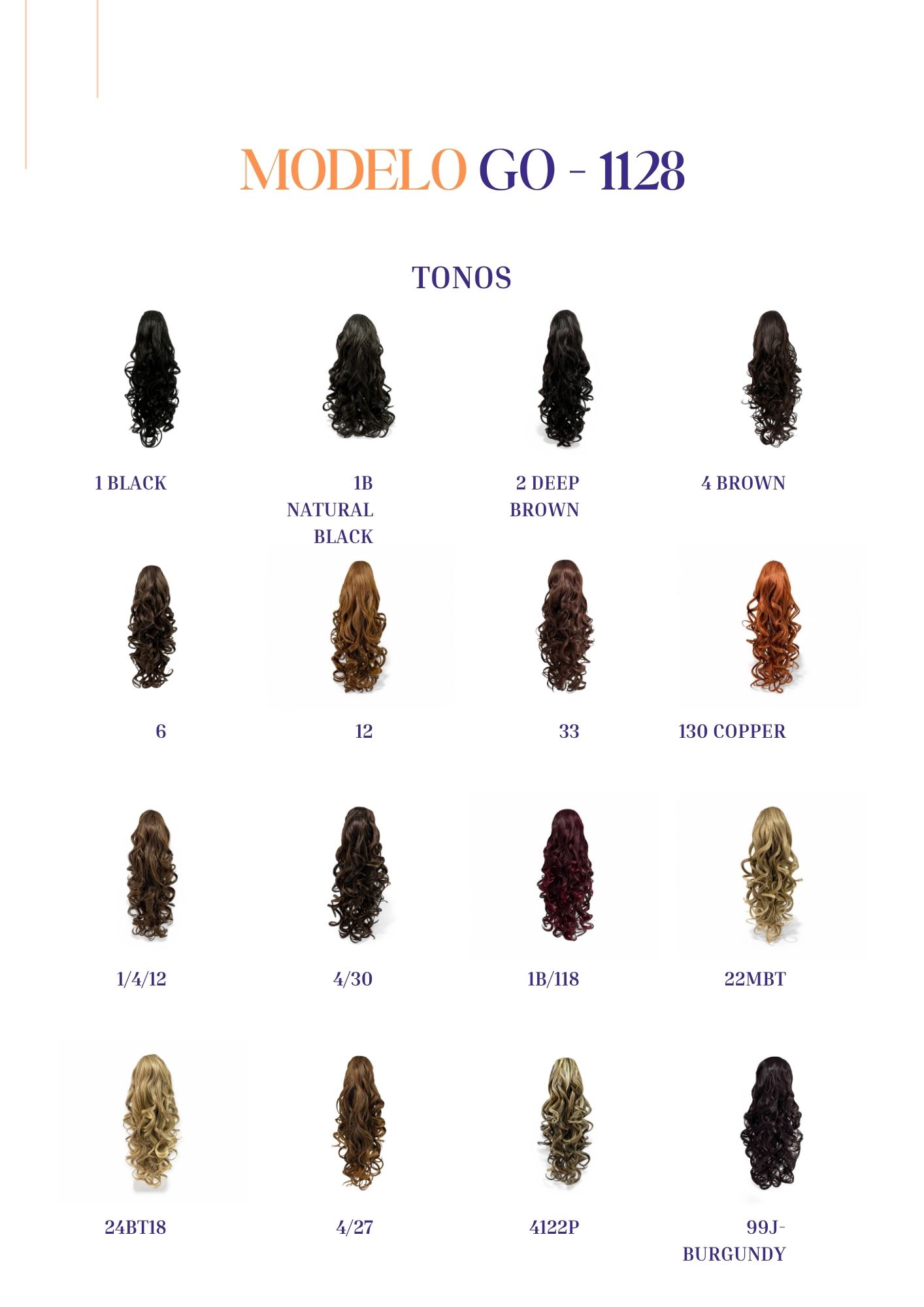 Catálogo de Pelucas Enzo Hair Society